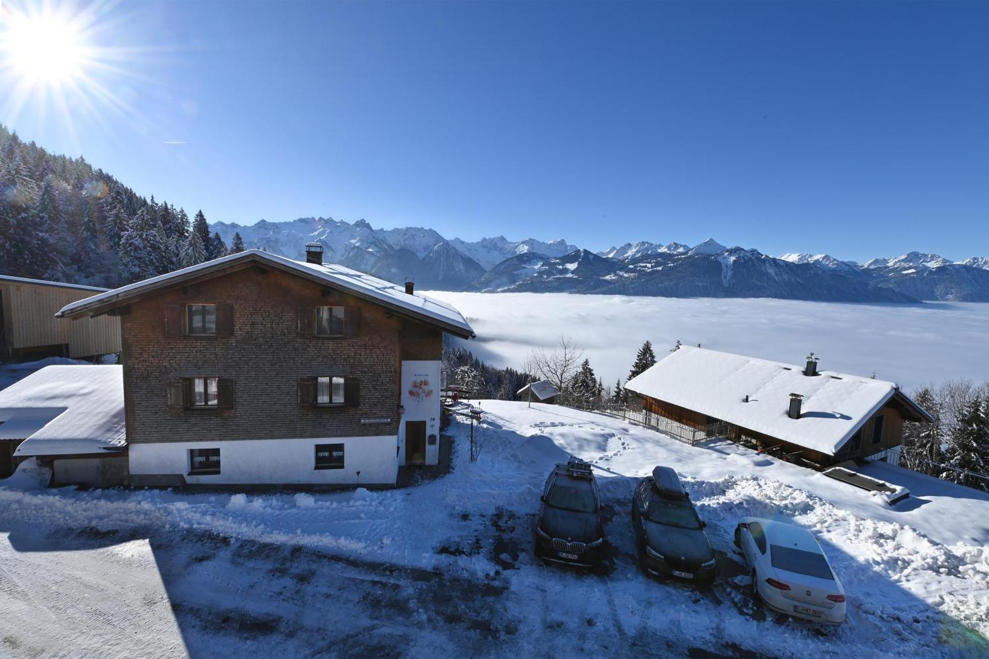 Berghof Burtscher Ludesch Extérieur photo
